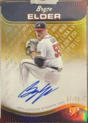 Bryce Elder [Gold Refractor] #PPA-BE Prices | 2024 Topps Pristine