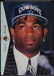 Deion Sanders #42 Football Cards 1995 SP