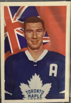 Bob Pulford #12 Hockey Cards 1963 Parkhurst