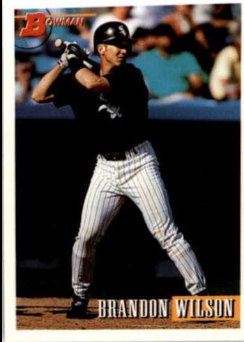 Brandon Wilson #7 Baseball Cards 1993 Bowman
