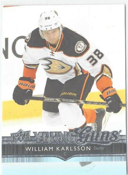 William Karlsson #201 Hockey Cards 2014 Upper Deck