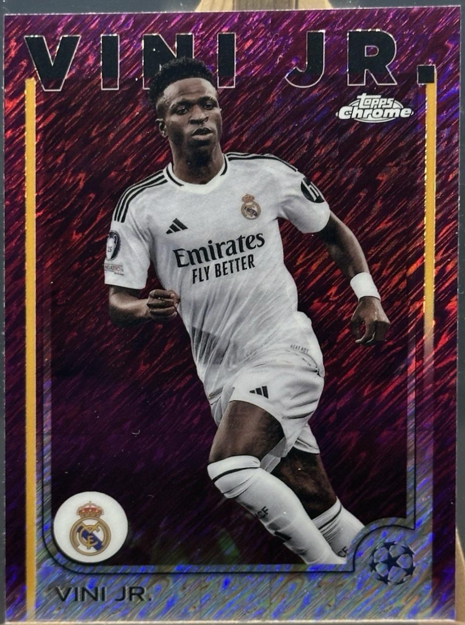 Vini Jr. [Magenta Shimmer Refractor] #7 Prices | 2024 Topps Chrome
