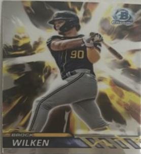 Brock Wilken #PP-12 Baseball Cards 2024 Bowman Draft Plasma Power
