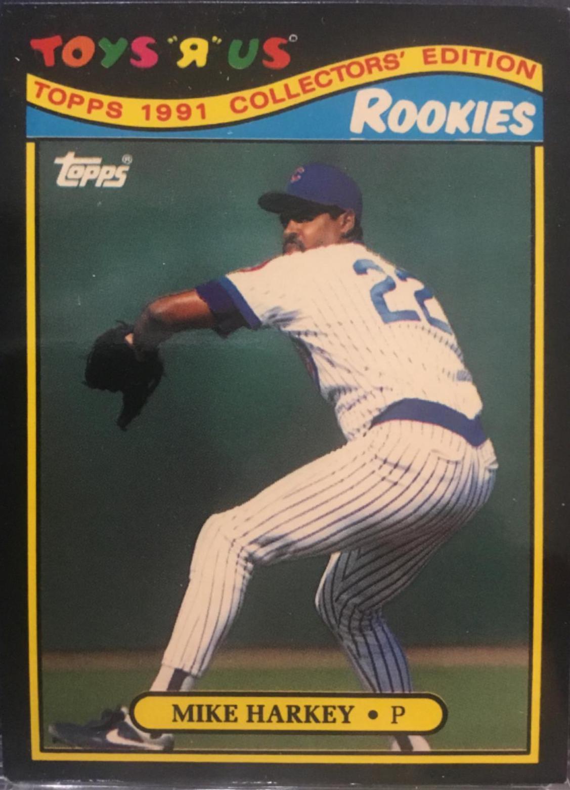 Mike Harkey #10 Baseball Cards 1991 Toys R US Rookies