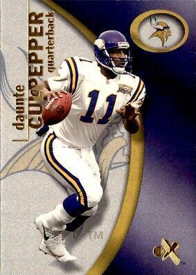 Daunte Culpepper #10 Football Cards 2001 Fleer E X