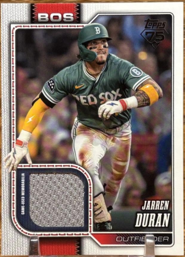 Jarren Duran #560 2026 Topps Baseball Real One Relics