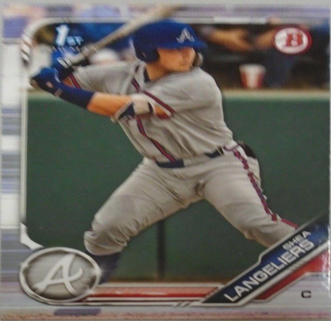 Shea Langeliers #BD-67 Baseball Cards 2019 Bowman Draft
