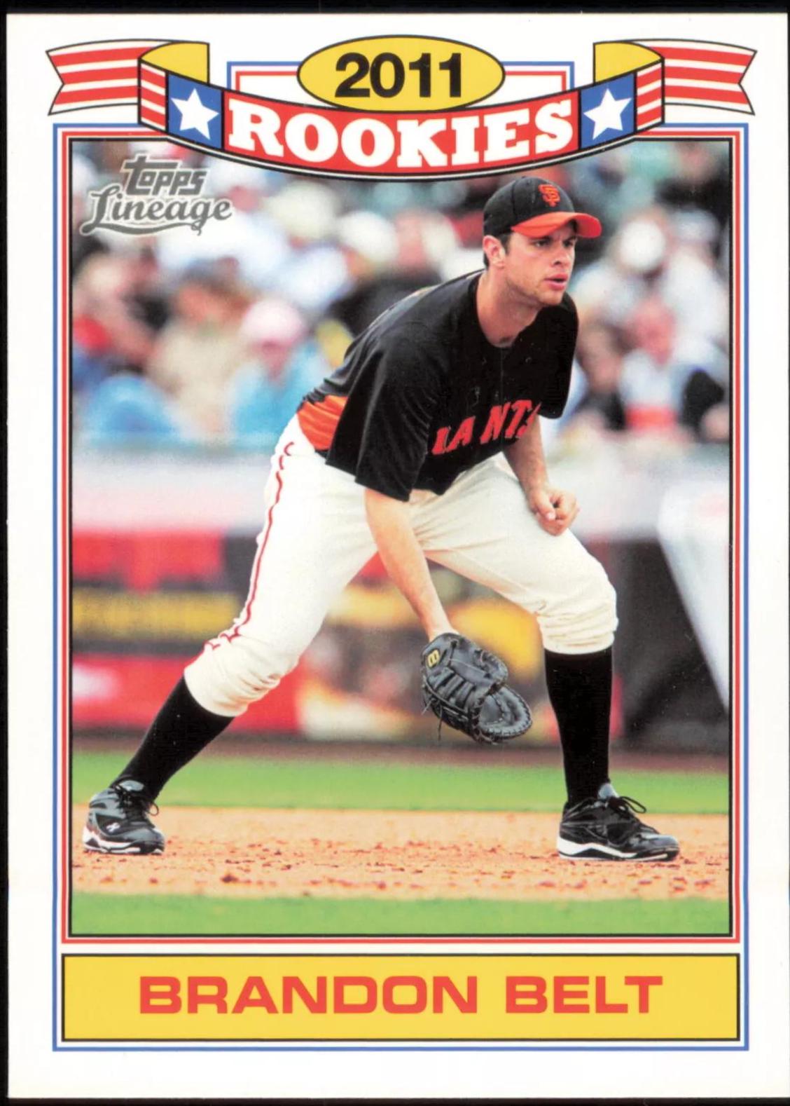 Brandon Belt #11 Baseball Cards 2011 Topps Lineage