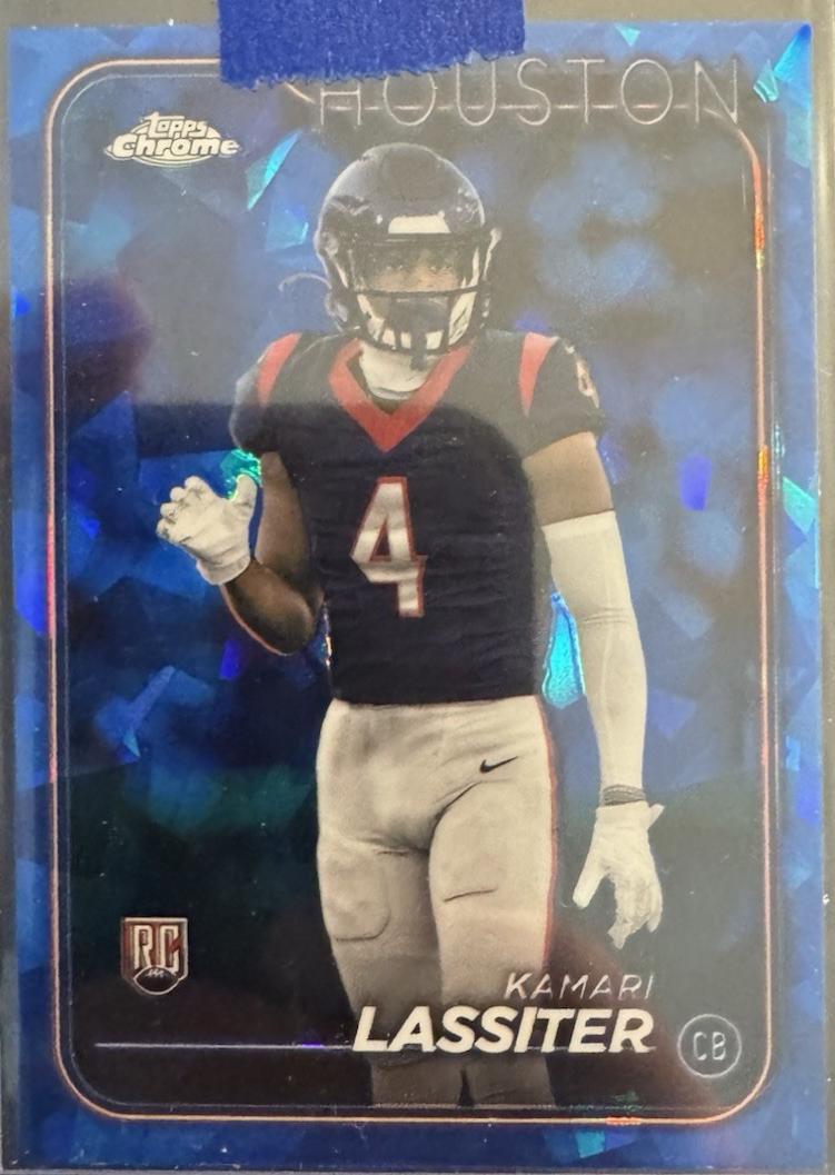 Kamari Lassiter #245 2024 Topps Chrome Football