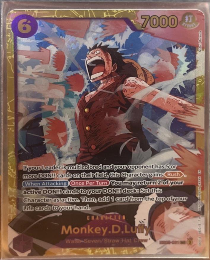 Monkey.D.Luffy EB02-061 One Piece Extra Booster Anime 25th Collection