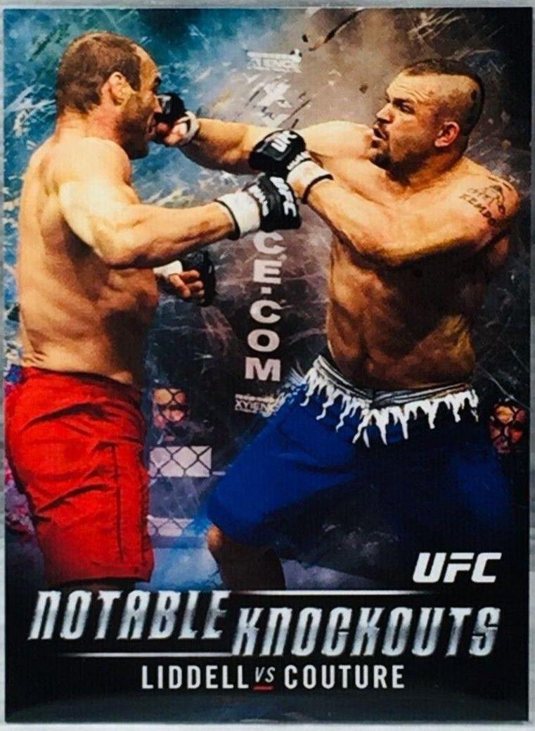 Chuck Liddell #NK-CL Ufc Cards 2018 Topps UFC Notable Knockouts