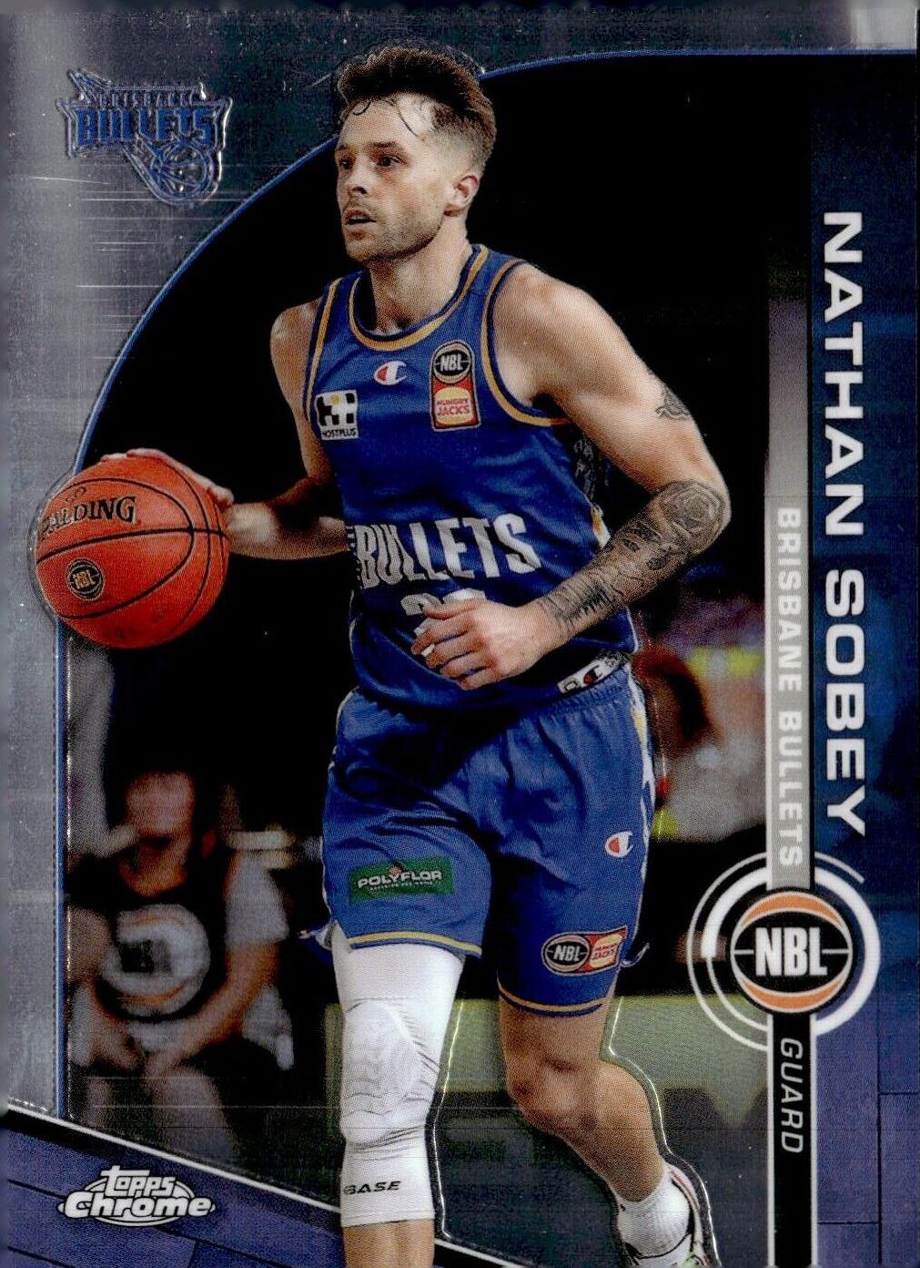 Nathan Sobey #16 Basketball Cards 2023 Topps Chrome NBL
