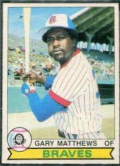 Gary Matthews #35 Baseball Cards 1979 O Pee Chee