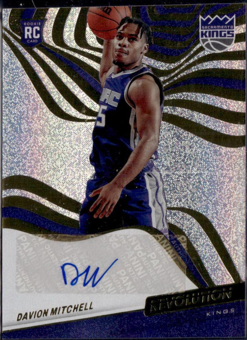 Davion Mitchell #RA-DML Basketball Cards 2021 Panini Revolution Rookie Autographs