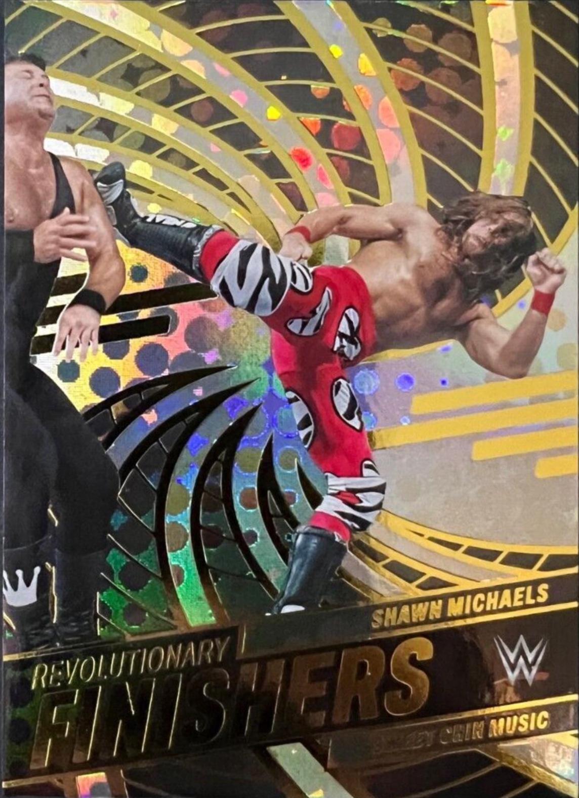 Shawn Michaels #7 Wrestling Cards 2023 Panini Revolution WWE Revolutionary Finishers