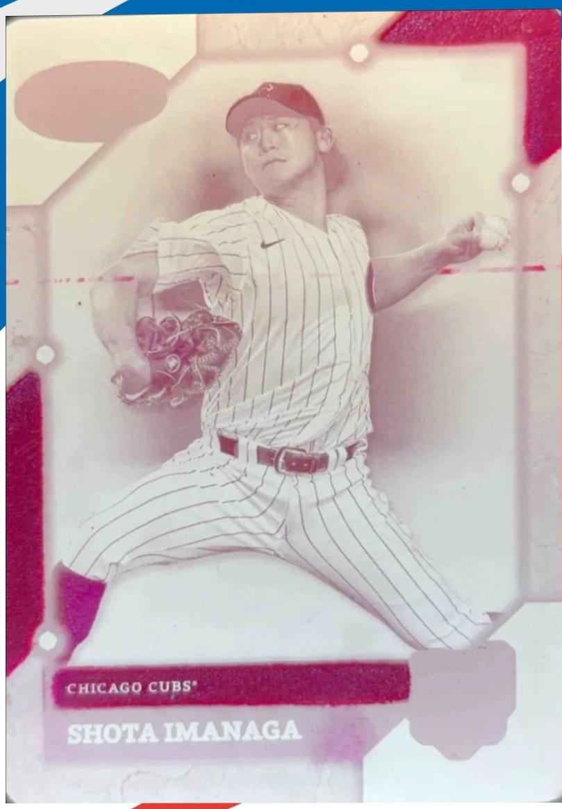 Shota Imanaga [Printing Plate] #99