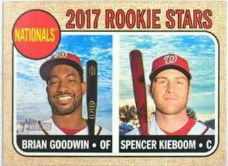 Nationals 2017 Rookie Stars: Brian Goodwin / Spencer Kieboom