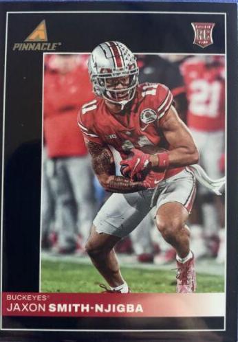 Jaxon Smith Njigba #7 Football Cards 2023 Panini Chronicles Draft Picks Pinnacle