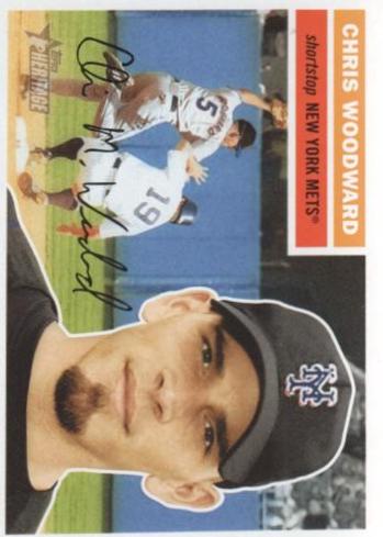 Chris Woodward #62 Baseball Cards 2005 Topps Heritage