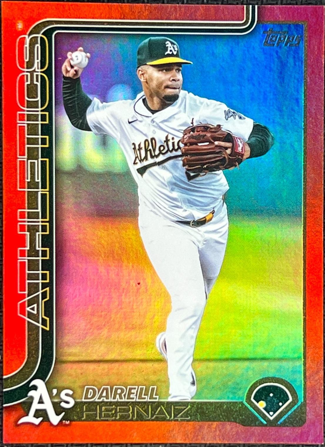 Darell Hernaiz [Red Diamante Foil] #695
