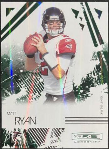 Matt Ryan #4 Football Cards 2009 Panini Donruss Rookies & Stars
