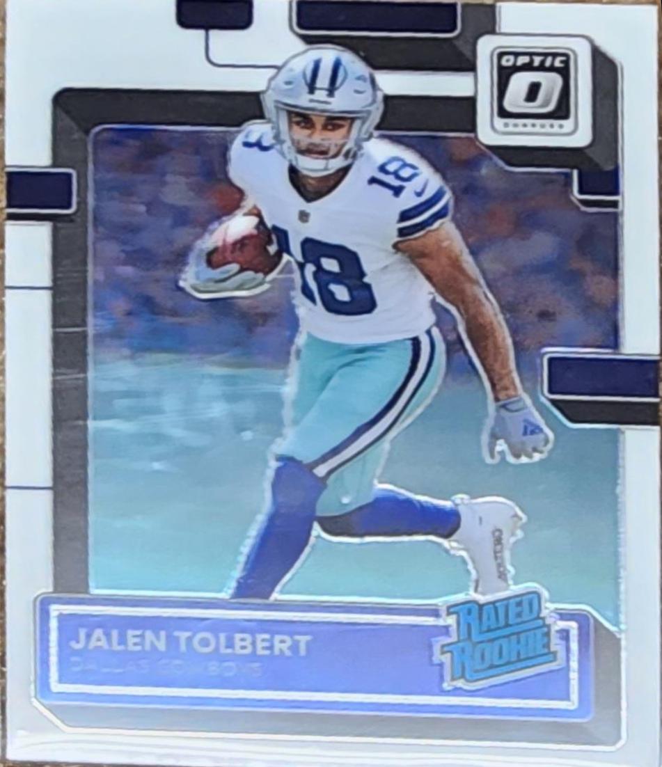 Jalen Tolbert #231 Football Cards 2022 Panini Donruss Optic
