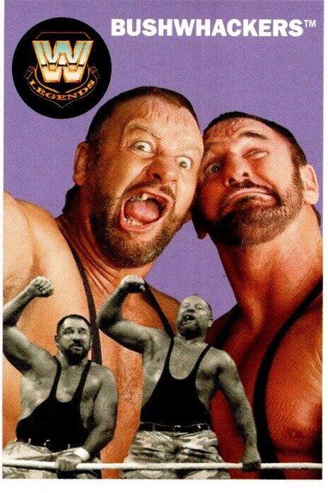 Bushwhackers #75 Wrestling Cards 2006 Topps Heritage II WWE
