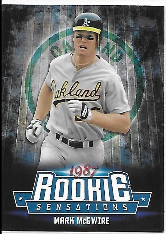 Mark McGwire #RS-25 Baseball Cards 2015 Topps Update Rookie Sensations