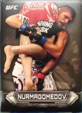 Khabib Nurmagomedov #79 Ufc Cards 2014 Topps UFC Knockout