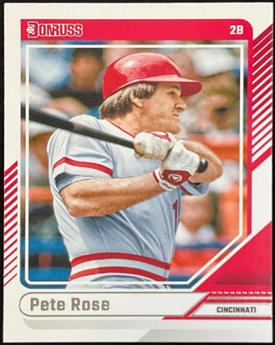 Pete Rose #64 Baseball Cards 2024 Donruss