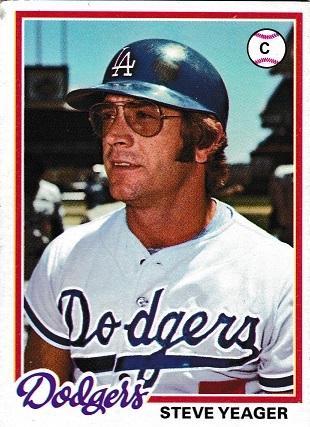 Steve Yeager #285 Baseball Cards 1978 Topps