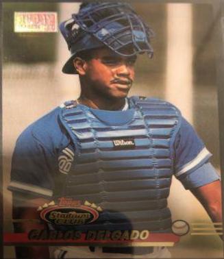 Carlos Delgado #520 Baseball Cards 1993 Stadium Club 1st Day Production