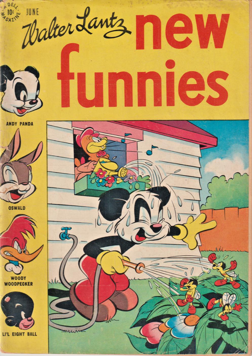New Funnies #124 (1947) Comic Books New Funnies