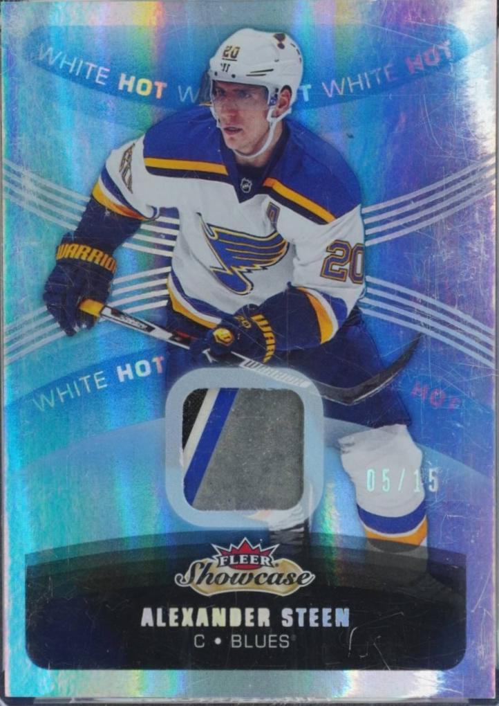 Alexander Steen #57 2015 Fleer Showcase Hockey