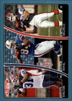Daimon Shelton, Robert Royal, Ryan Neufeld [Blue] #107