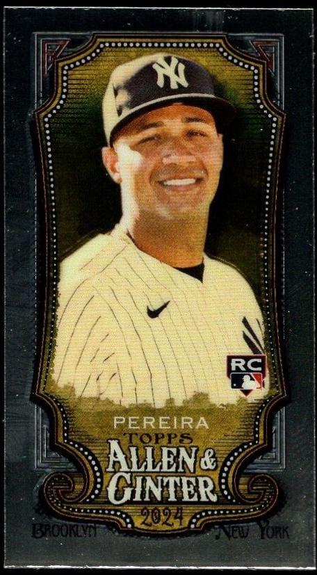 Everson Pereira #84 Baseball Cards 2024 Topps Allen & Ginter Chrome Mini