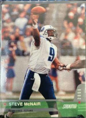 Steve McNair #18 Football Cards 2000 Stadium Club