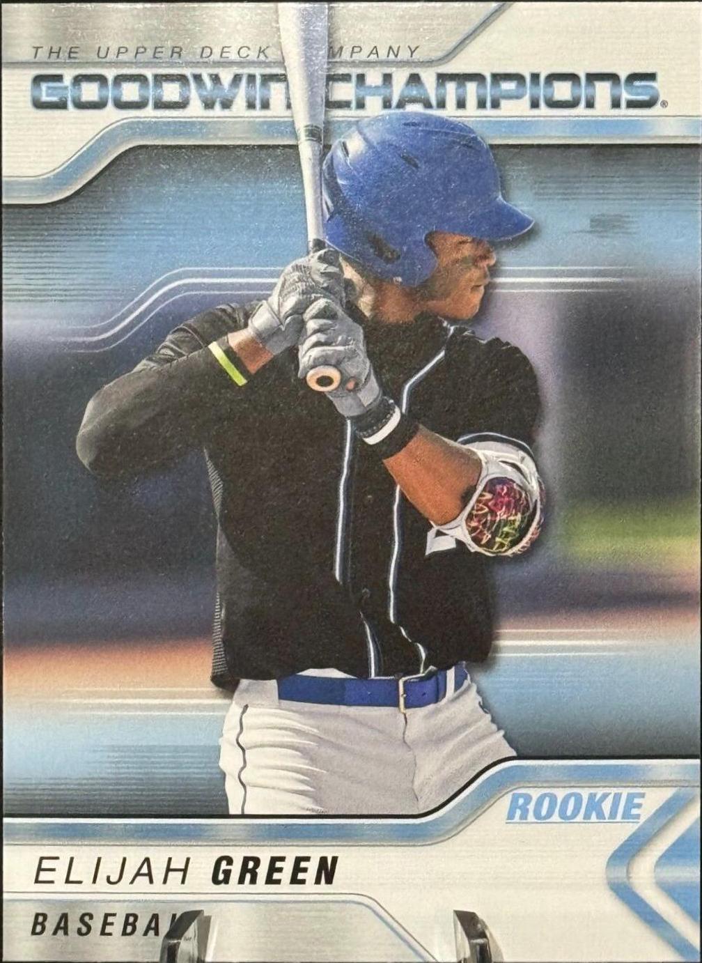 Elijah Green #3 Baseball Cards 2023 Upper Deck Goodwin Champions