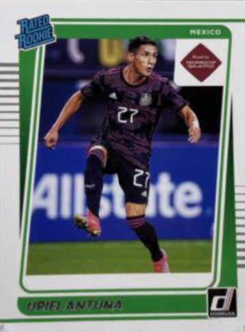 Uriel Antuna #198 Soccer Cards 2021 Panini Donruss Road to Qatar