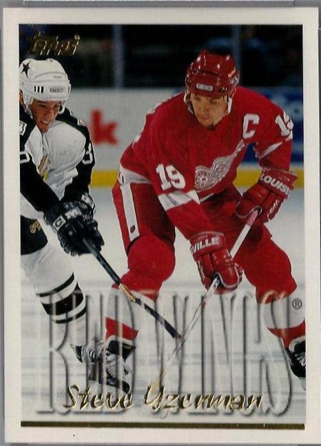 Steve Yzerman #237 Hockey Cards 1995 Topps