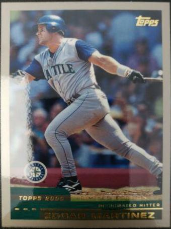 Edgar Martinez #89 Baseball Cards 2000 Topps Limited Edition
