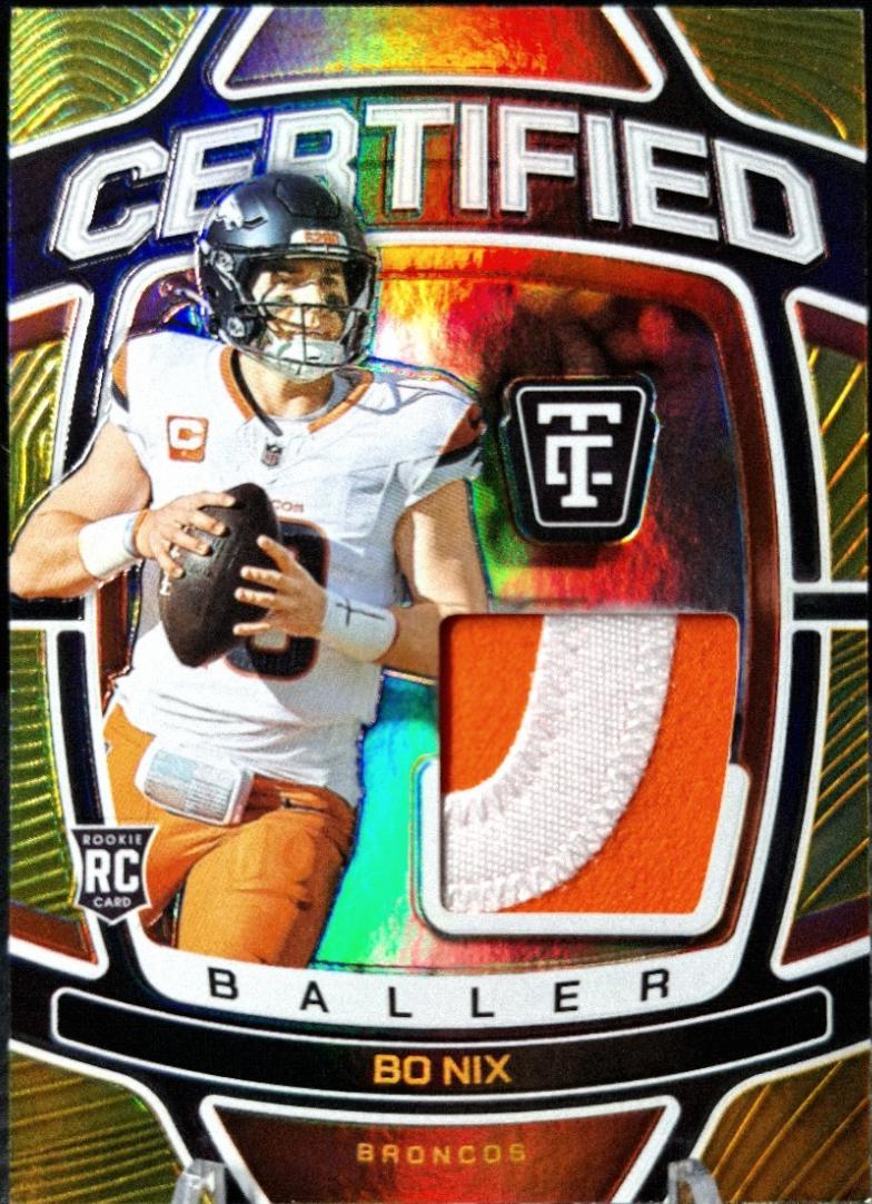 Bo Nix [Mirror Platinum Gold] #2