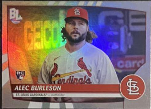 Alec Burleson #201 Baseball Cards 2023 Topps Big League