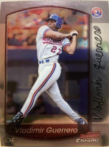 Vladimir Guerrero #1 Baseball Cards 2000 Bowman Chrome