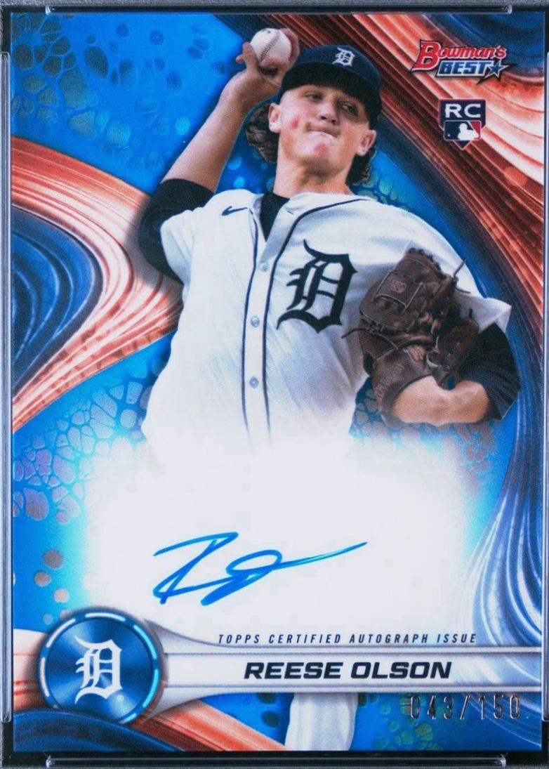 Reese Olson [Blue Refractor] #B24-RO