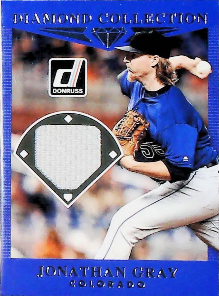 Jonathan Gray #DC-JG Baseball Cards 2017 Panini Donruss Diamond Collection