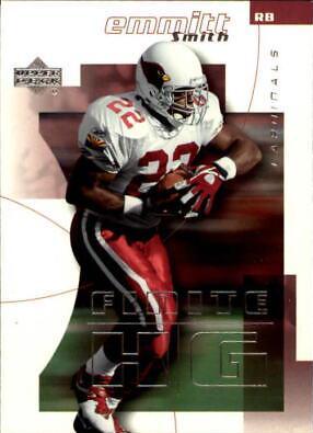 Emmitt Smith #1 Football Cards 2004 Upper Deck Finite