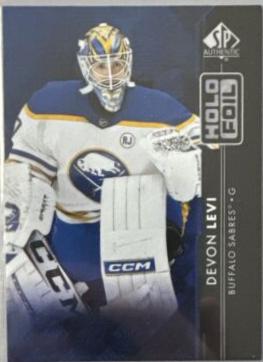 Devon Levi #HF-38 Hockey Cards 2023 SP Authentic Holofoil