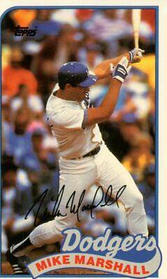 Mike Marshall #138 1989 Topps Ljn Baseball Talk