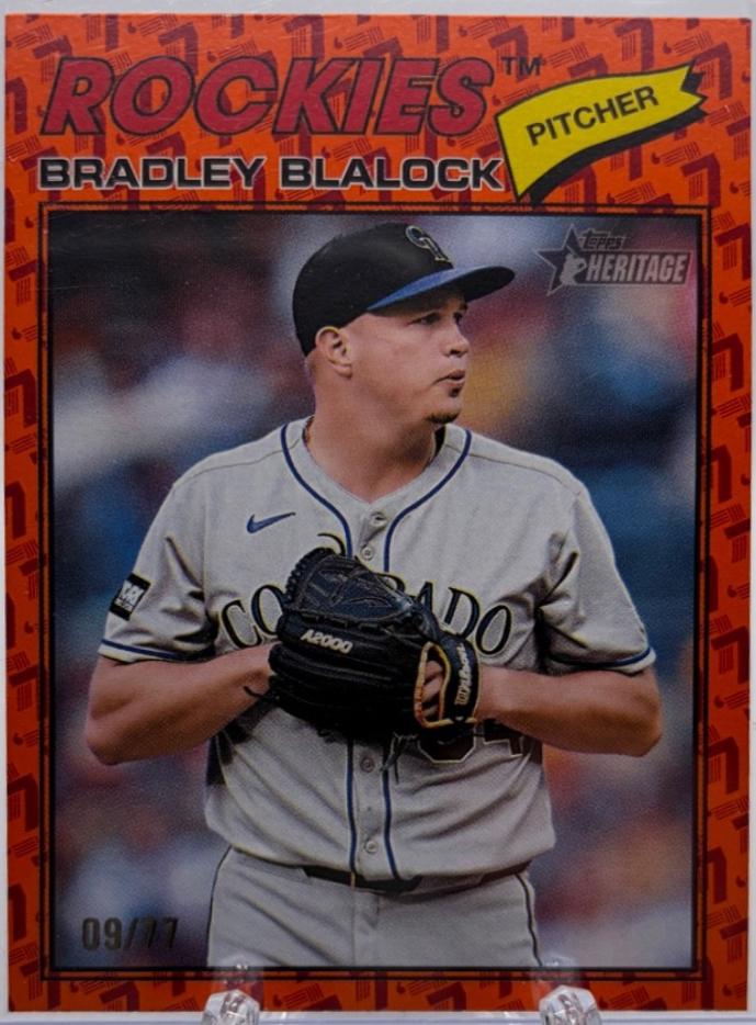 Bradley Blalock [Color Of The Year Orange] #83
